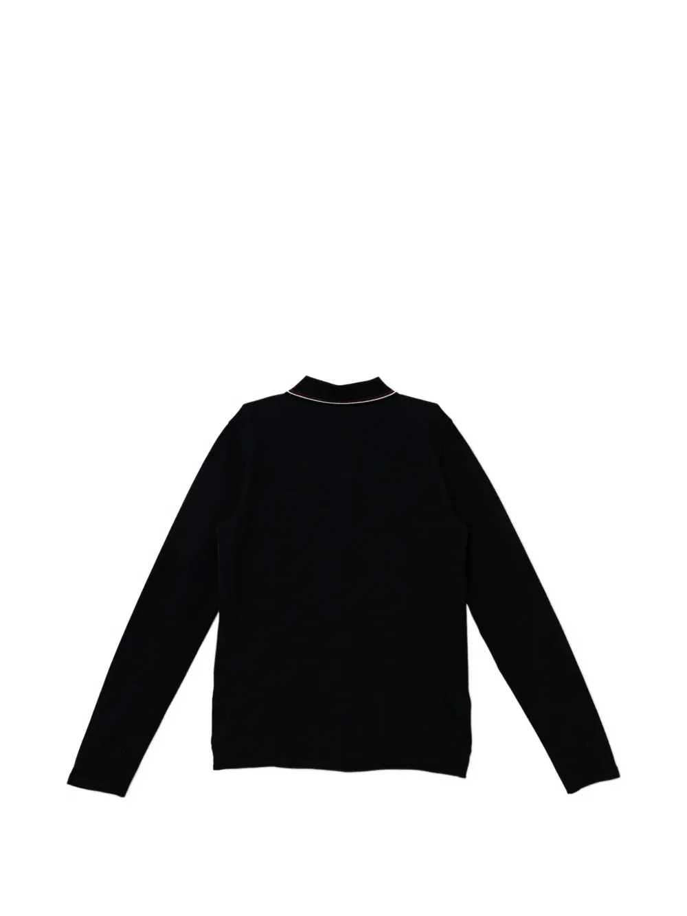 Emporio Armani Kids Poloshirt met lange mouwen Blauw