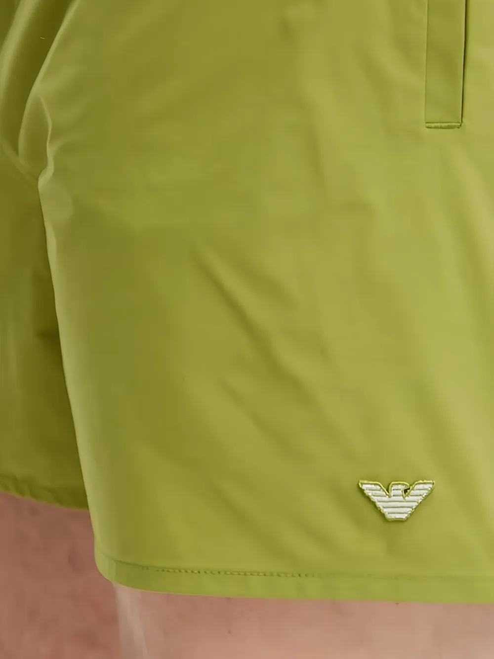 Armani Exchange Zwembroek met trekkoord Groen