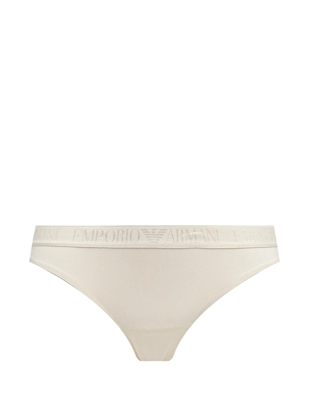 Armani Exchange Twee slips met logoband Beige