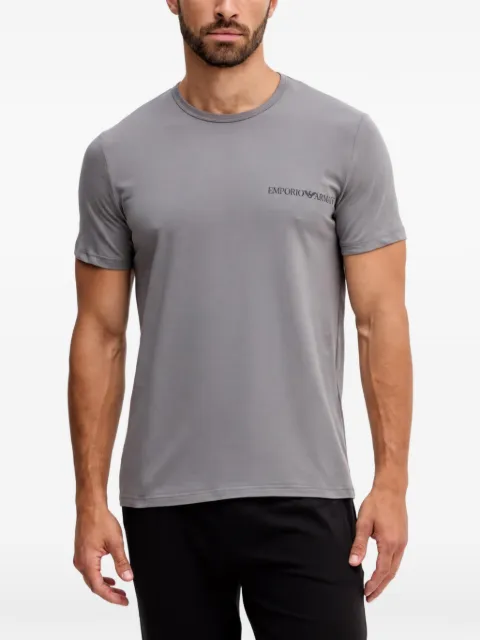 Armani Exchange Kit 2 camisetas com estampa de logo