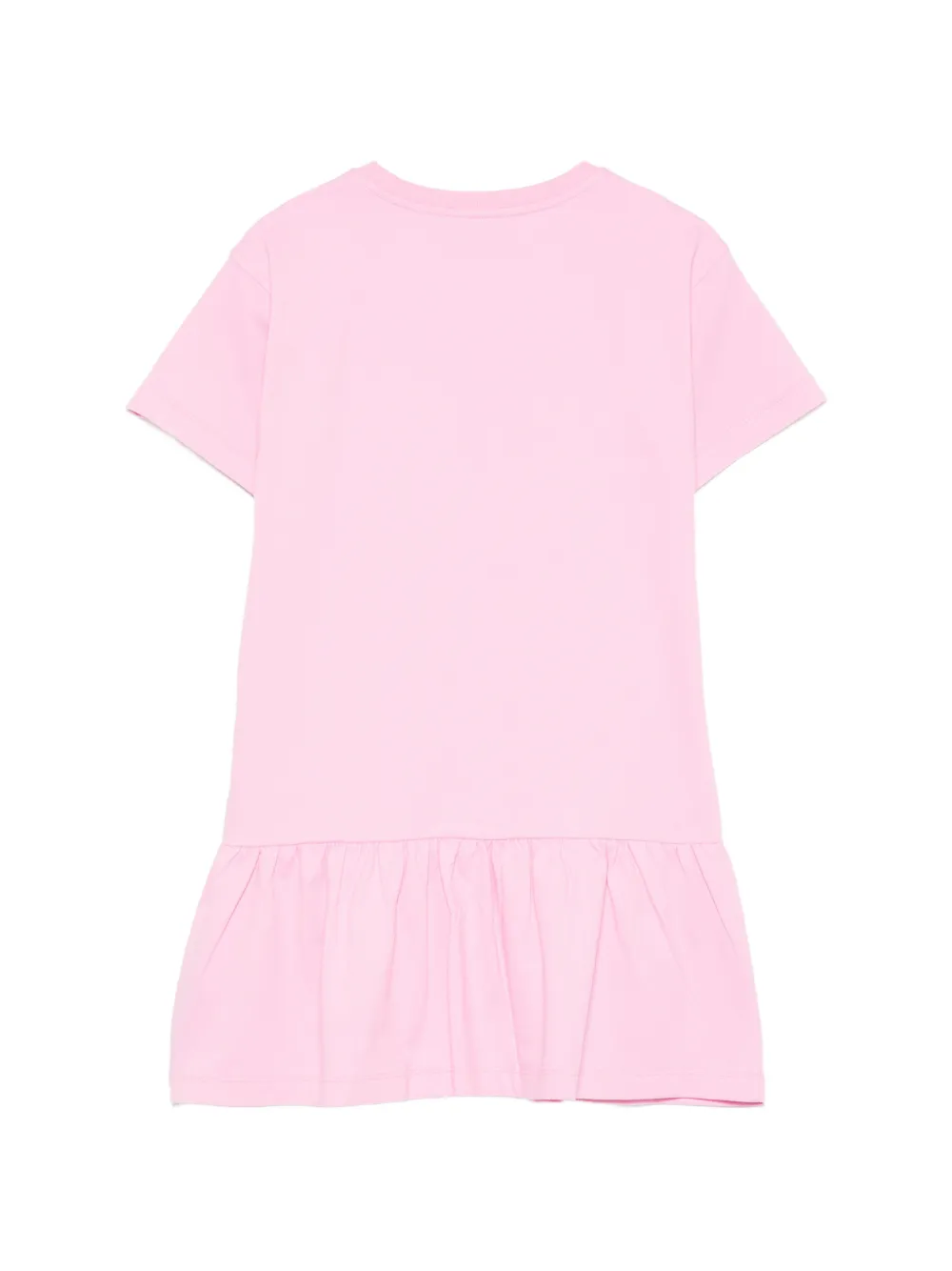 Ruffled Teddy-Motif Dress