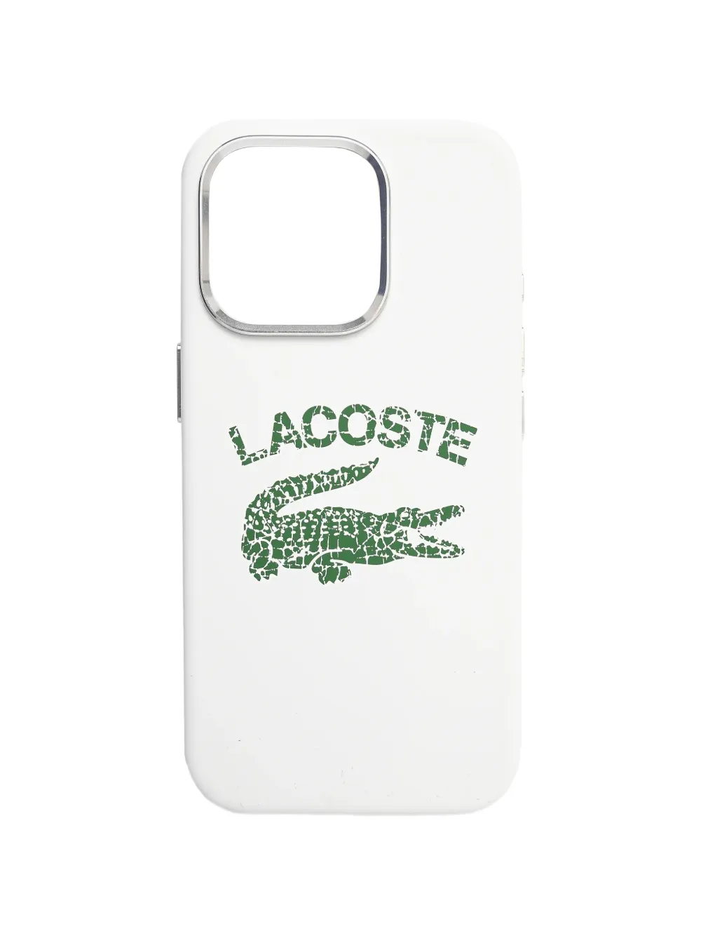 Lacoste iPhone 16 Pro 6.3 phone case - Bianco