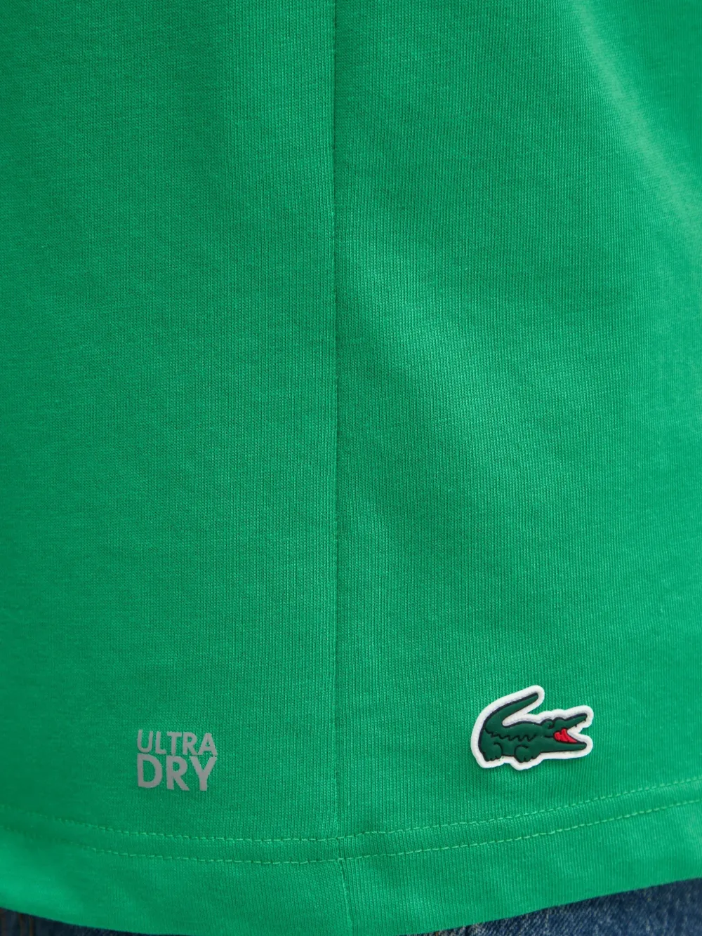 Lacoste logo-print T-shirt Groen