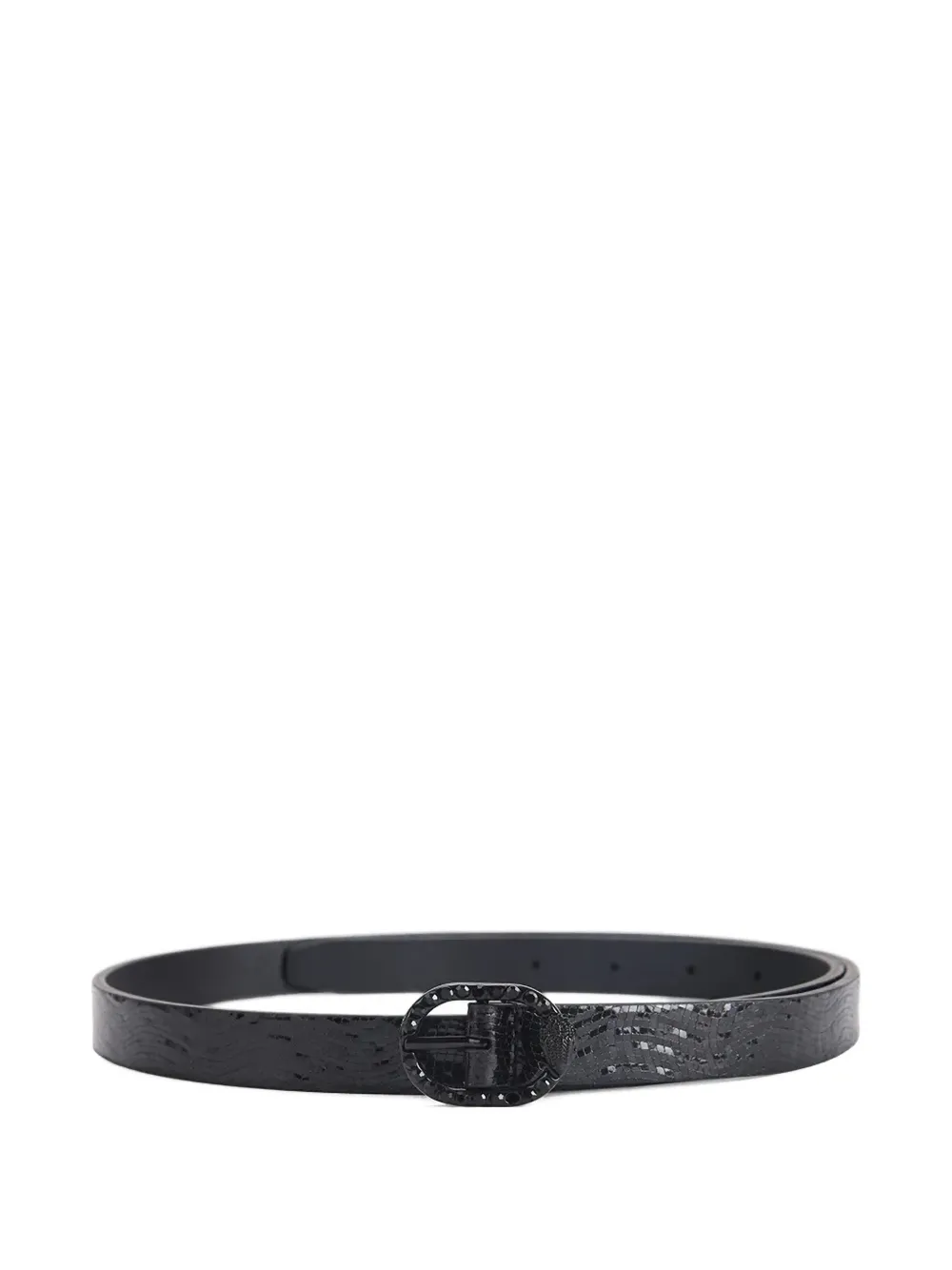 Kurt Geiger London embellished buckle belt - Nero