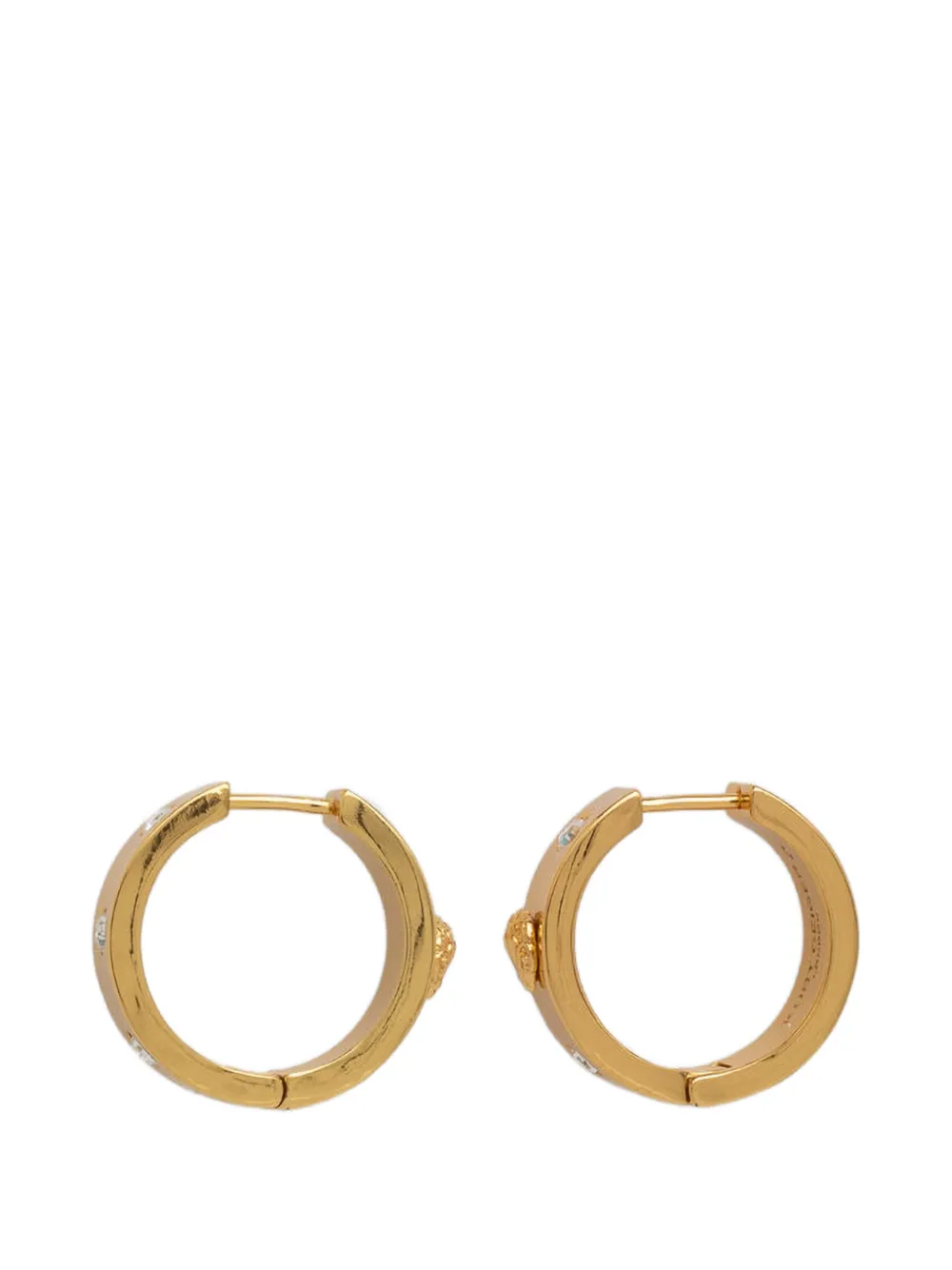 Kurt Geiger London embellished hoop earrings