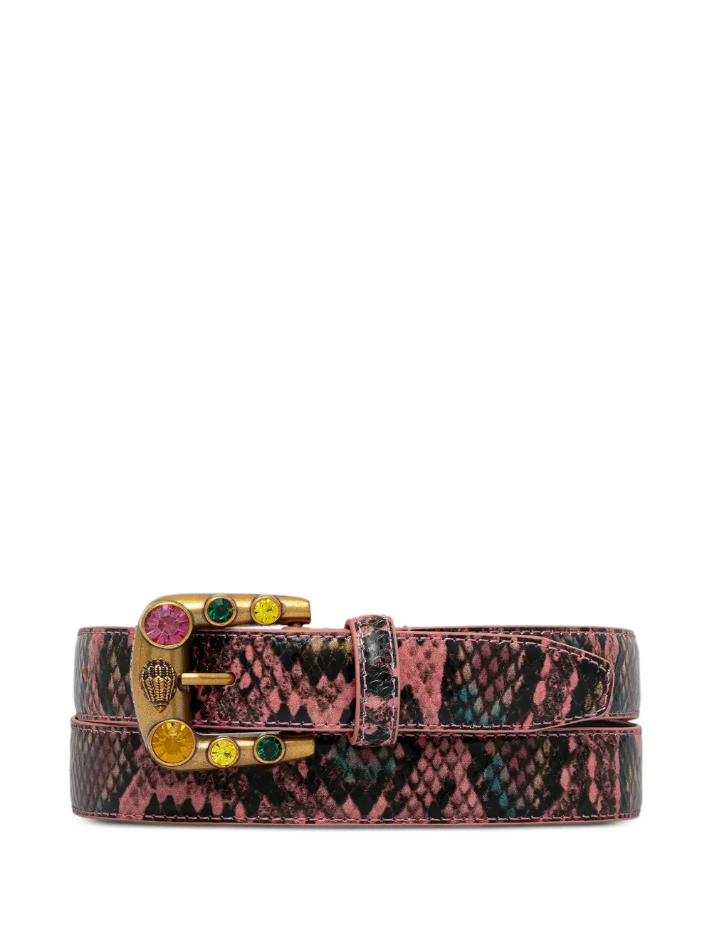 Kurt Geiger London Cintura con fibbia decorata - Rosa