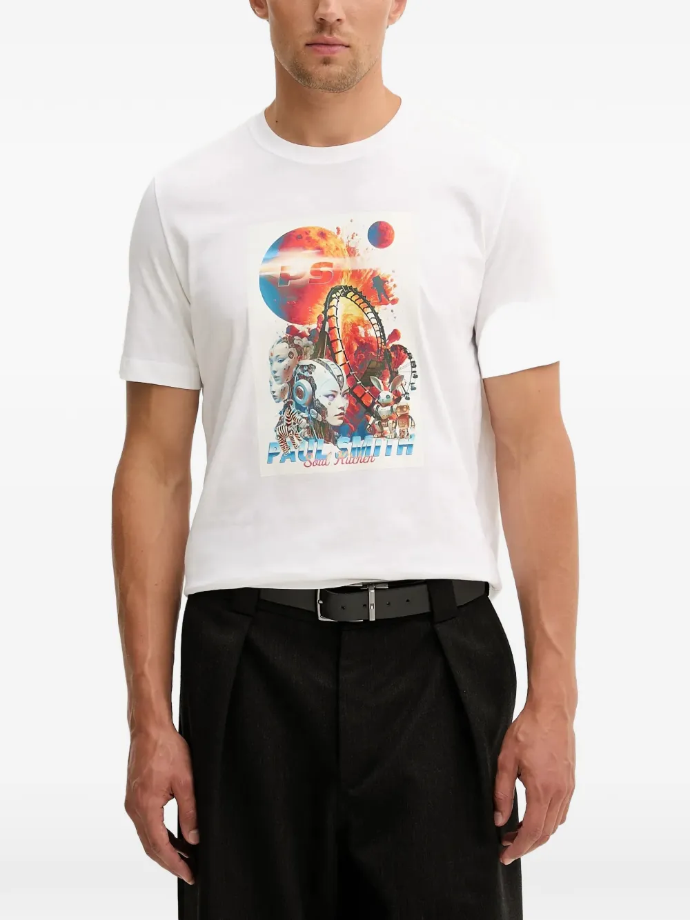 PS Paul Smith graphic-print T-shirt
