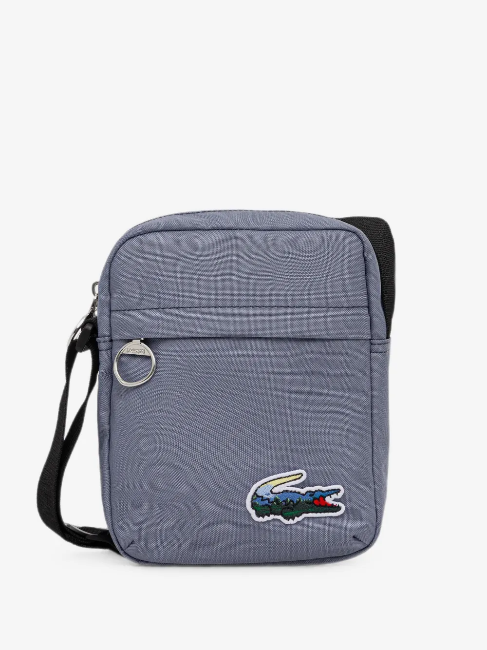 Lacoste Landscape Crocodile logo-patch bag | Blue | Image 1