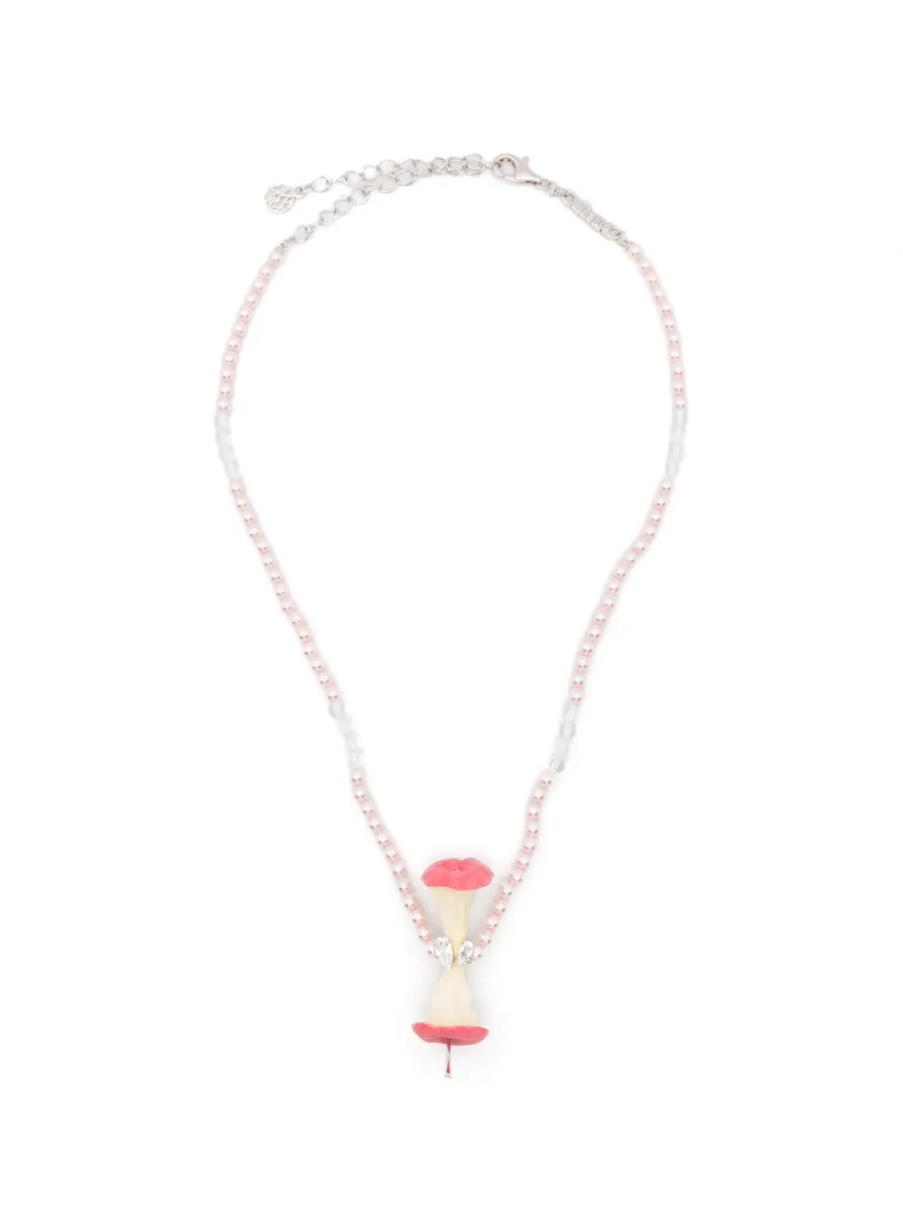 YVMIN Apple Core necklace - Argento