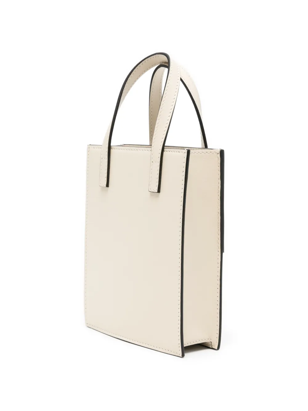  Hidesins Mini Flap-fastening Tote Bag - Neutrals 