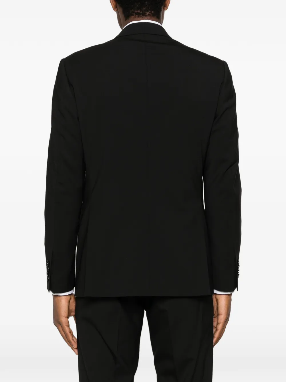 Lardini Blazer met dubbele rij knopen Zwart