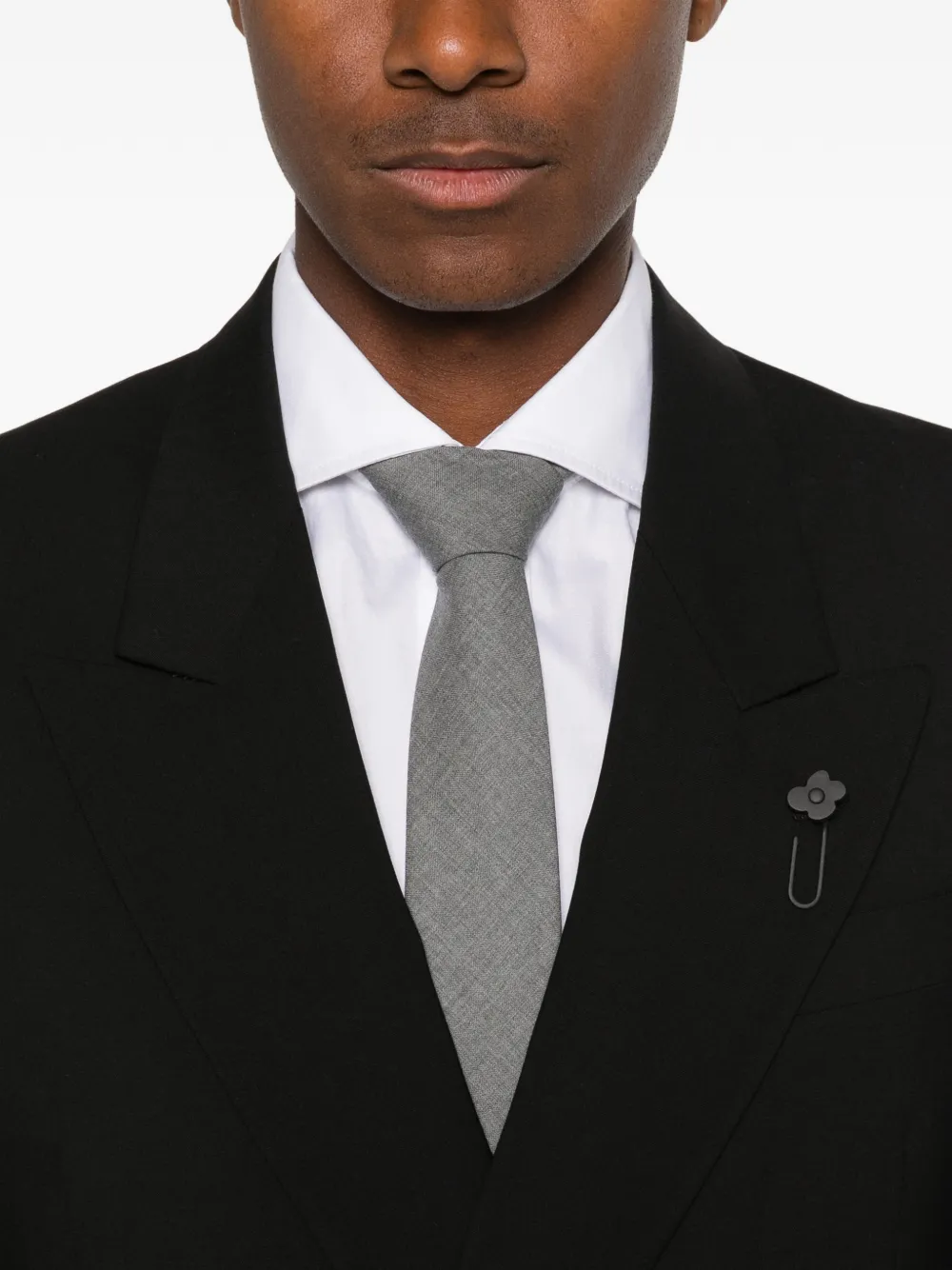 Lardini Blazer met dubbele rij knopen Zwart