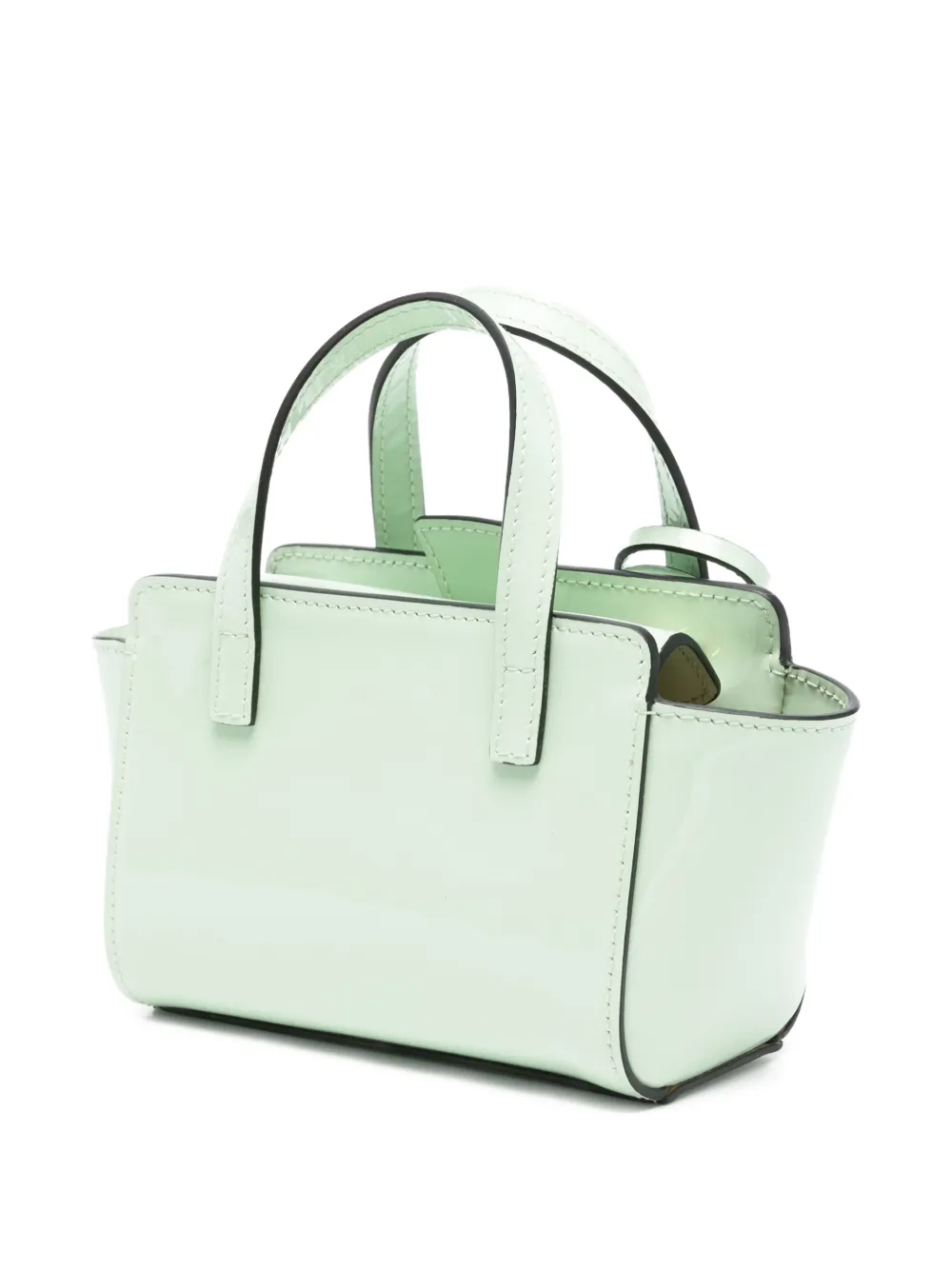  Hidesins Bolso Shopper Mini Con Asa Doble - Verde 