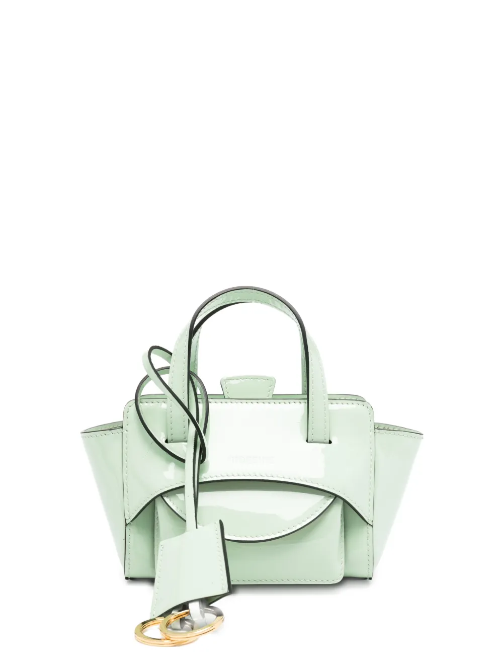 HIDESINS charm-detail tote bag - Verde