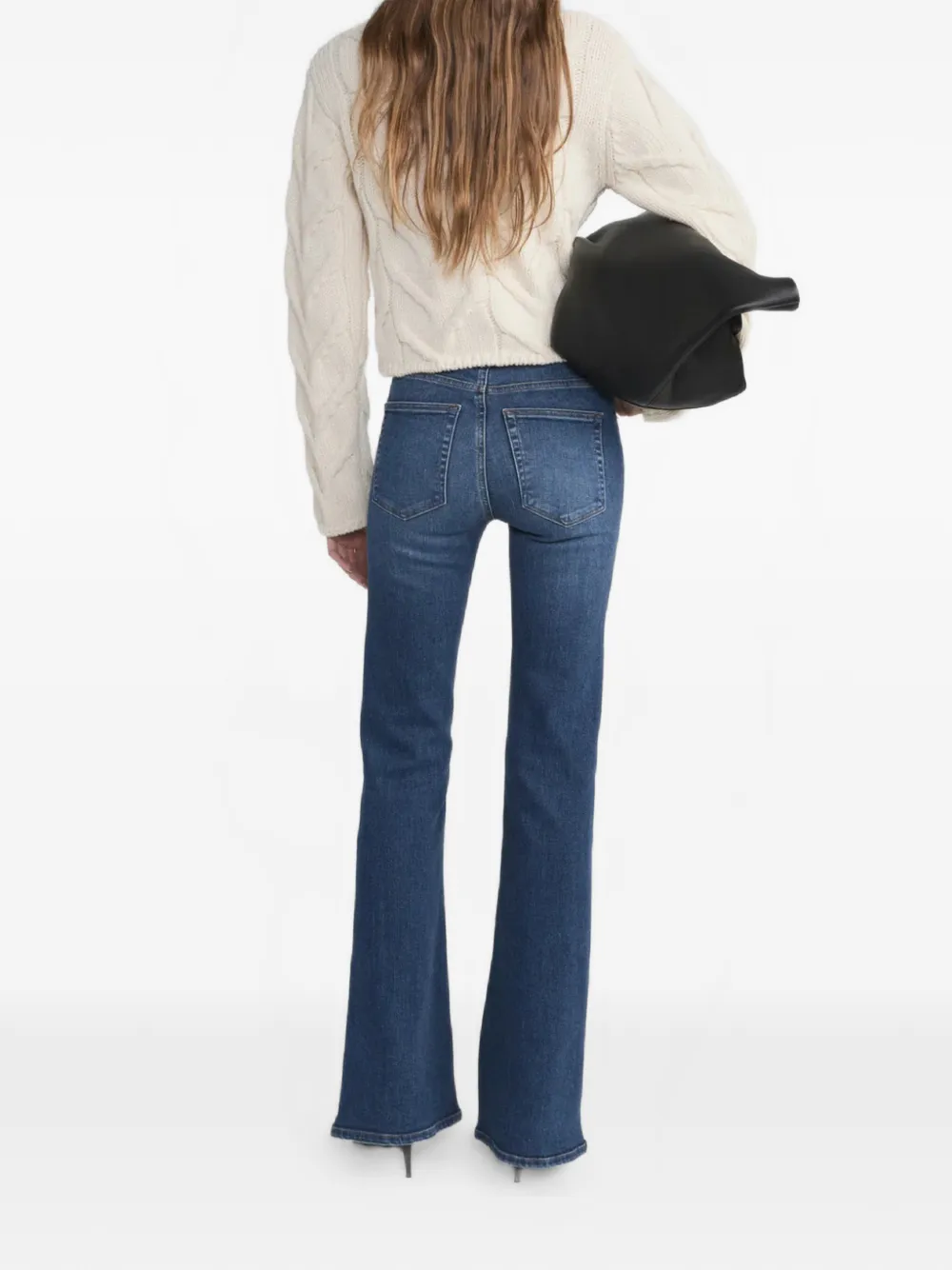  Frame The Icon Flared Jeans - Blue 