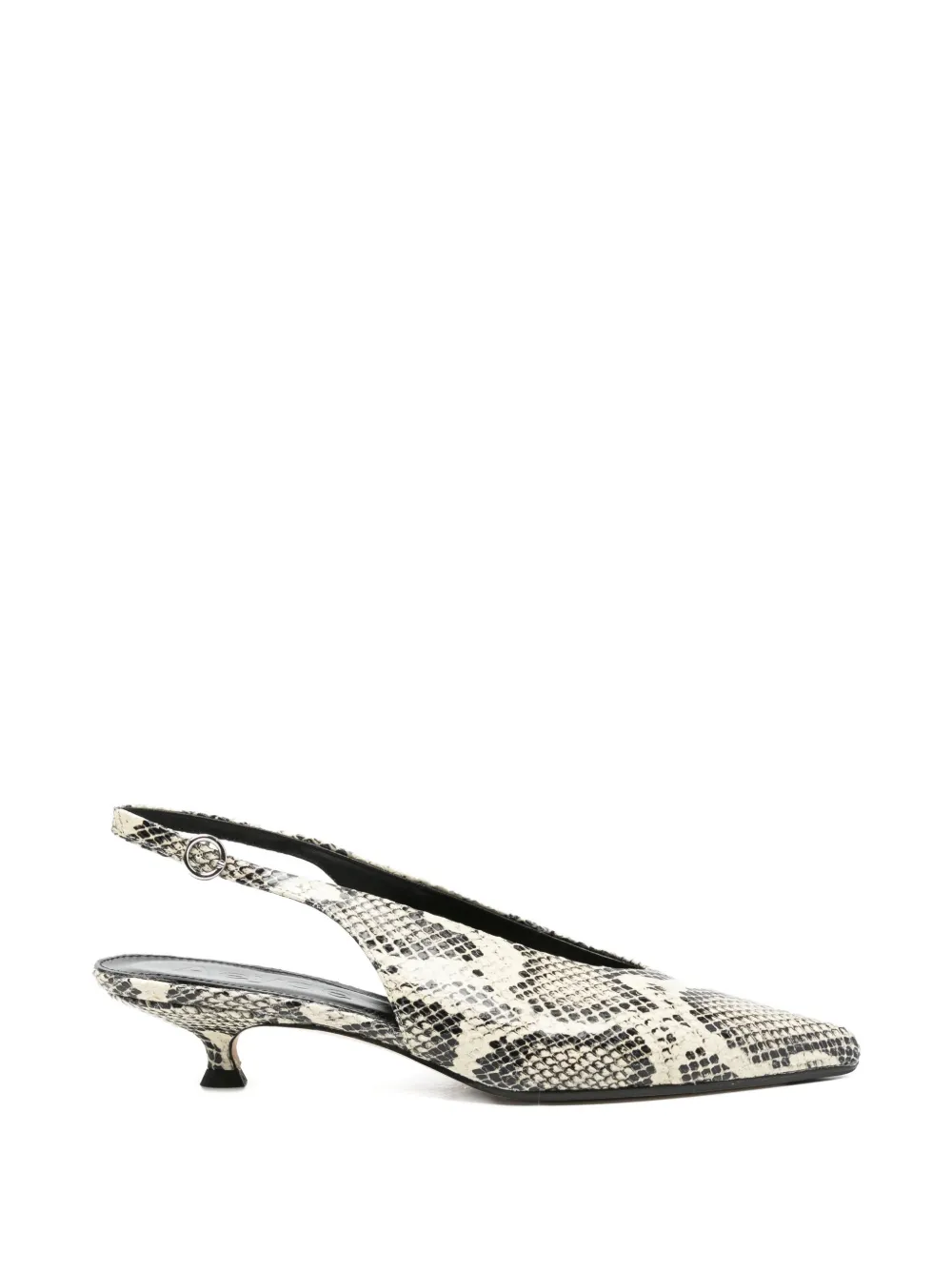 Aeyde Camila snake-print pumps - Toni neutri