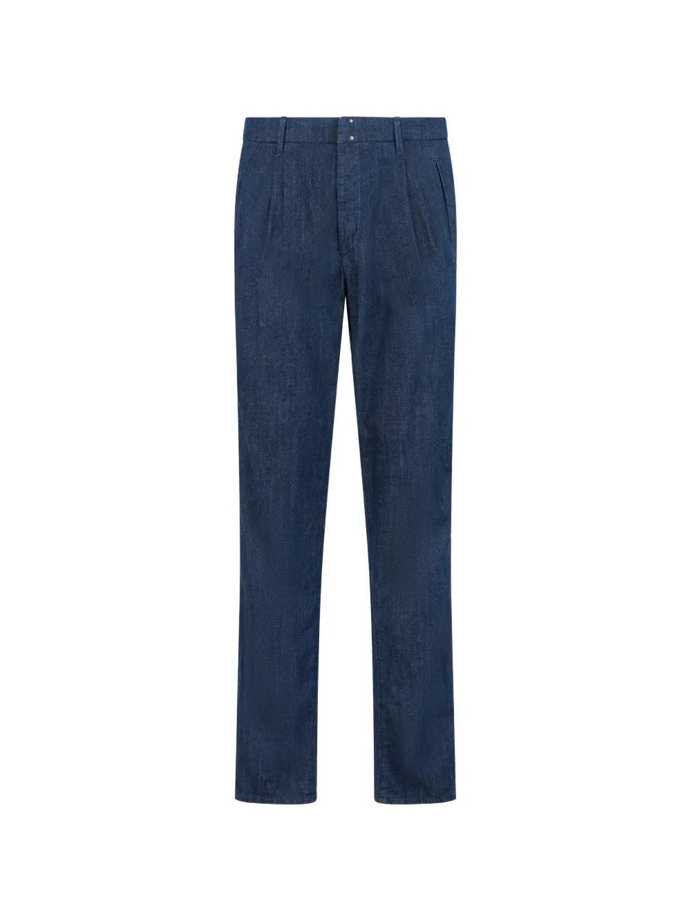 slowear pleated denim trousers - Blu