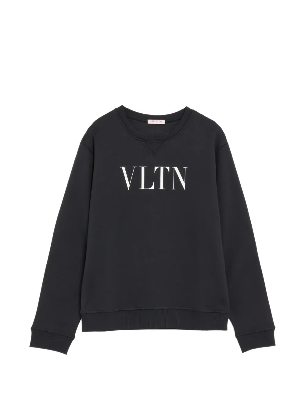 Valentino Garavani VLTN Sweatshirt mit Rundhalsausschnitt - Schwarz