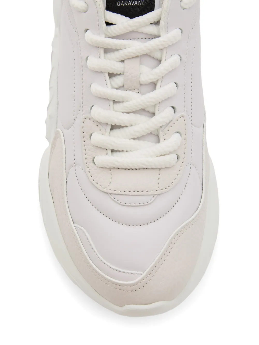 Valentino Garavani Bubbleback nappa leren sneakers Wit