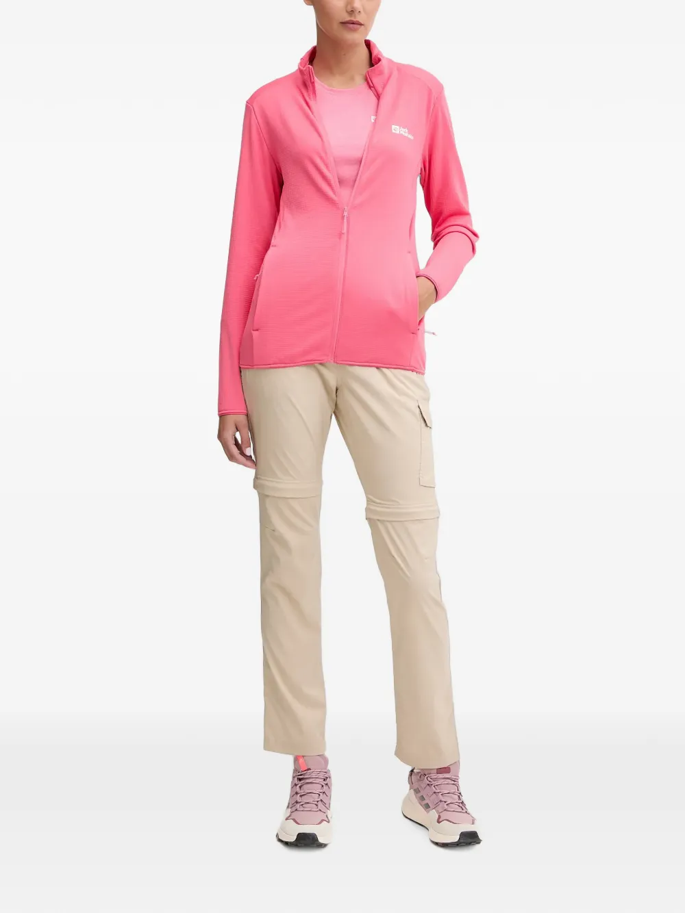 JACK WOLFSKIN Kolbenberg Fz W track jacket Roze