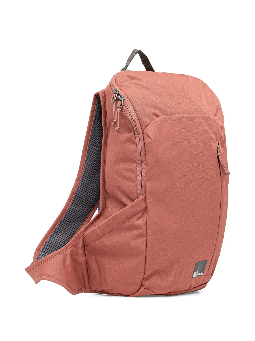 JACK WOLFSKIN Waimea rugzak met logopatch en rits Rood
