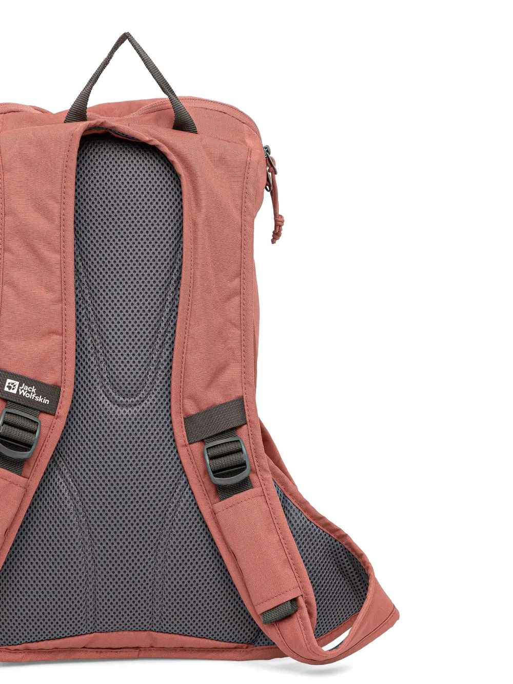 JACK WOLFSKIN Waimea rugzak met logopatch en rits Rood