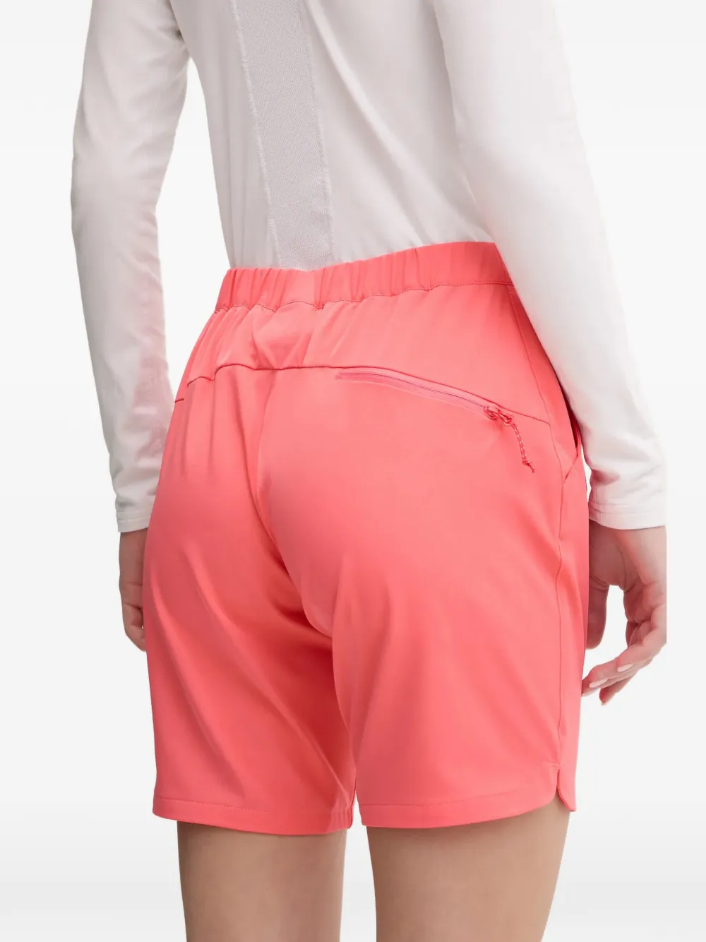 JACK WOLFSKIN Hiking Alpine shorts met knoopsluiting Oranje