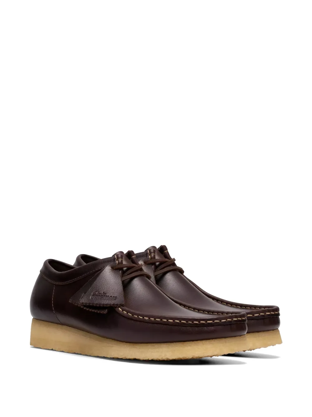 Clarks Originals Wallabee lace-up leather boots Bruin