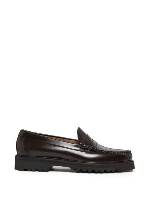 G.H.Bass Lug Larson polished penny loafers