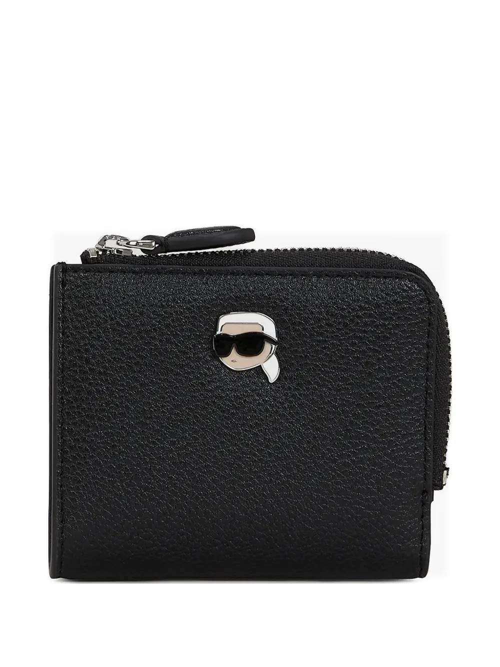 Karl Lagerfeld embossed embellishment purse - Nero