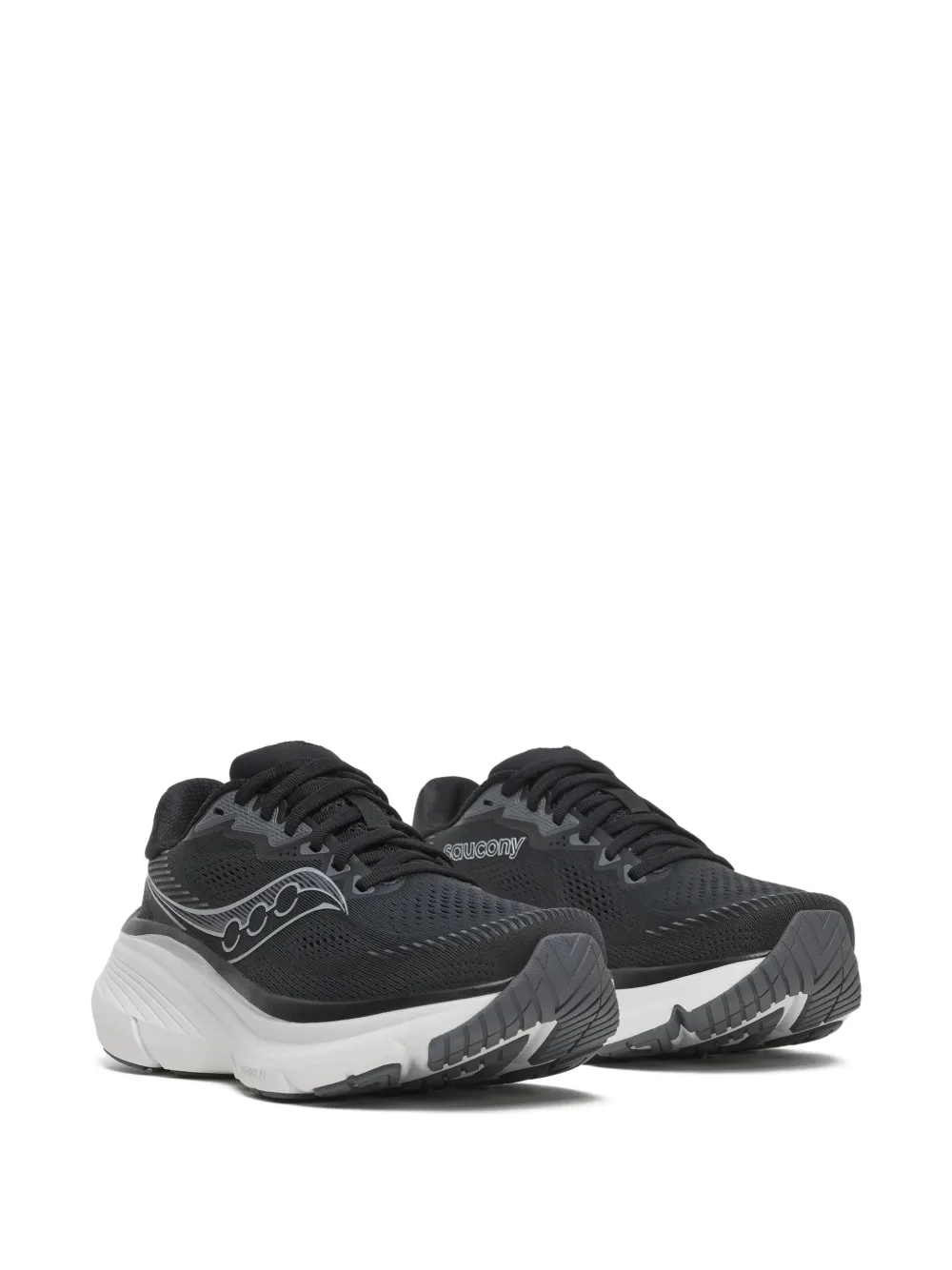  Saucony Guide 19 Logo Sneakers - Black 