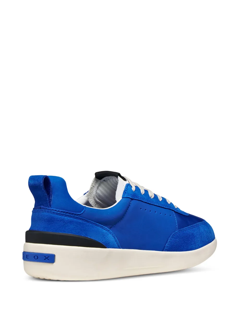 Geox Gxrn-02 sneakers met suède vlak Blauw