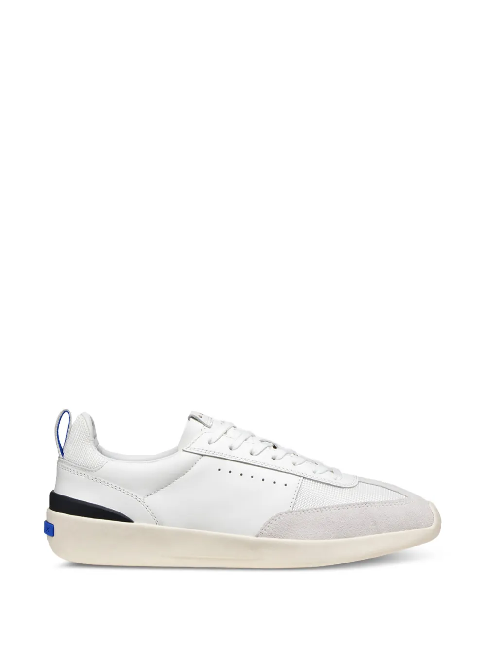 Geox Gxrn-02 suede panel sneakers - Bianco