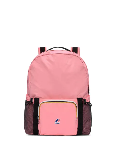 K-Way zip pocket backpack