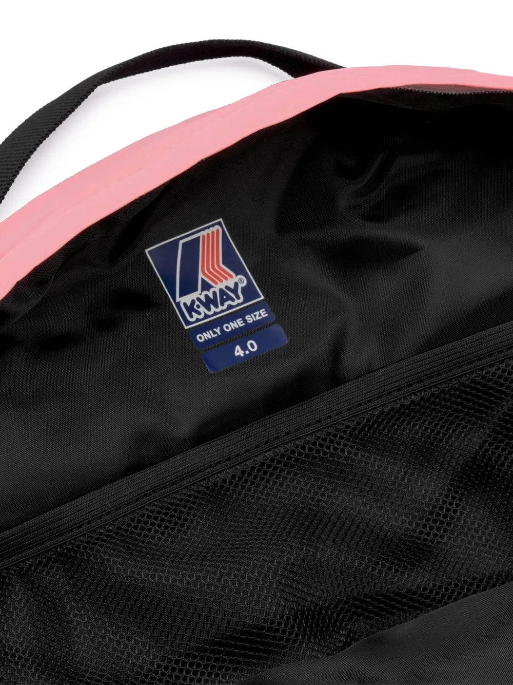  K-way Zip Pocket Backpack - Pink 