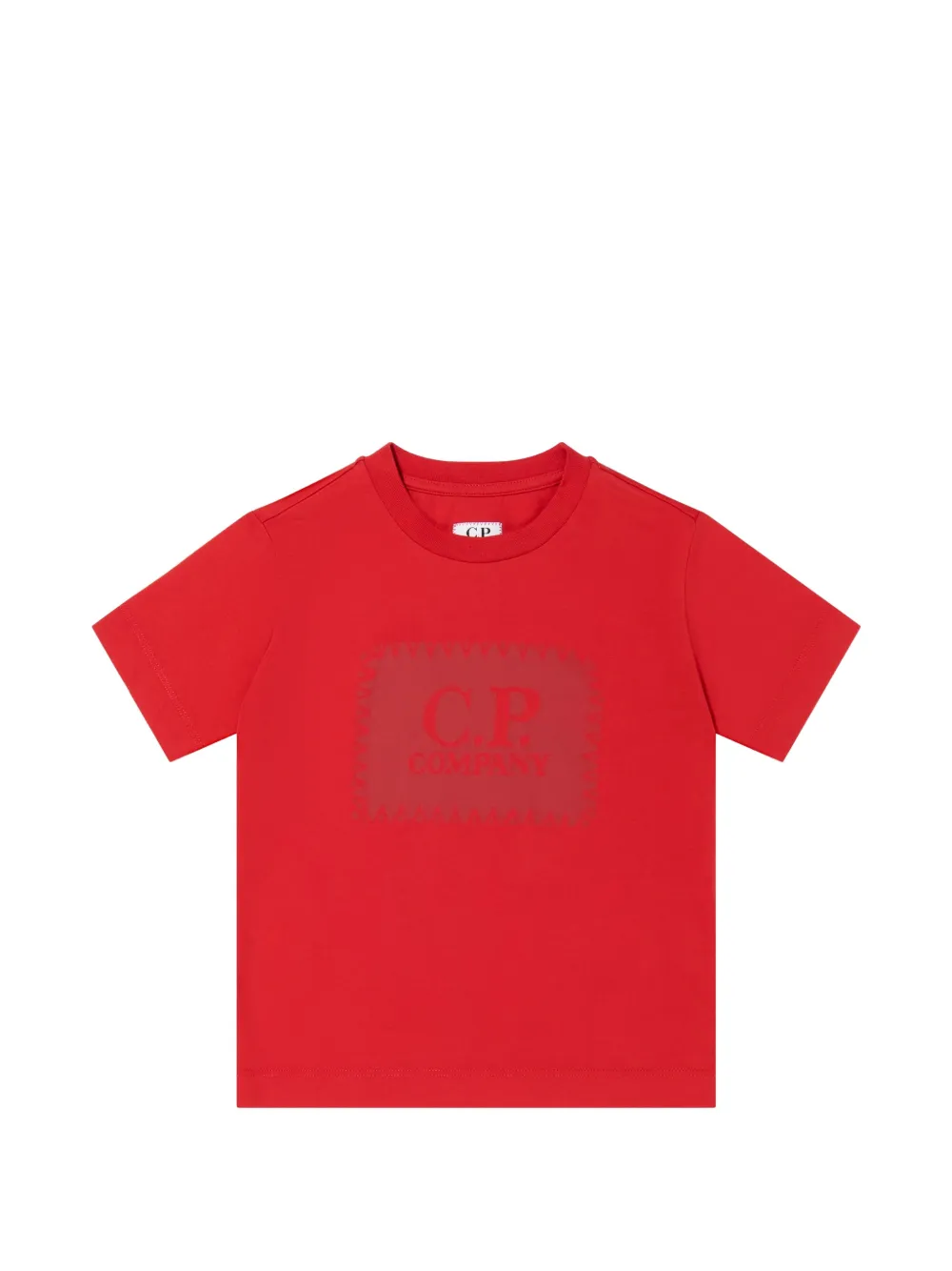 C.P. Company Kids logo-print T-shirt - Rosso