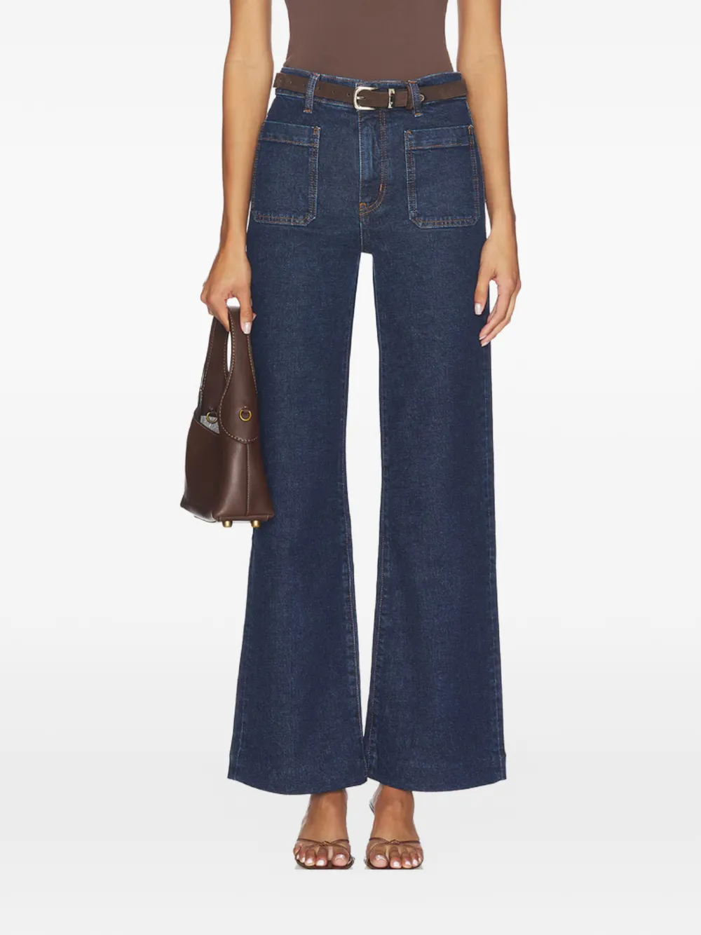 FRAME Flared jeans Blauw