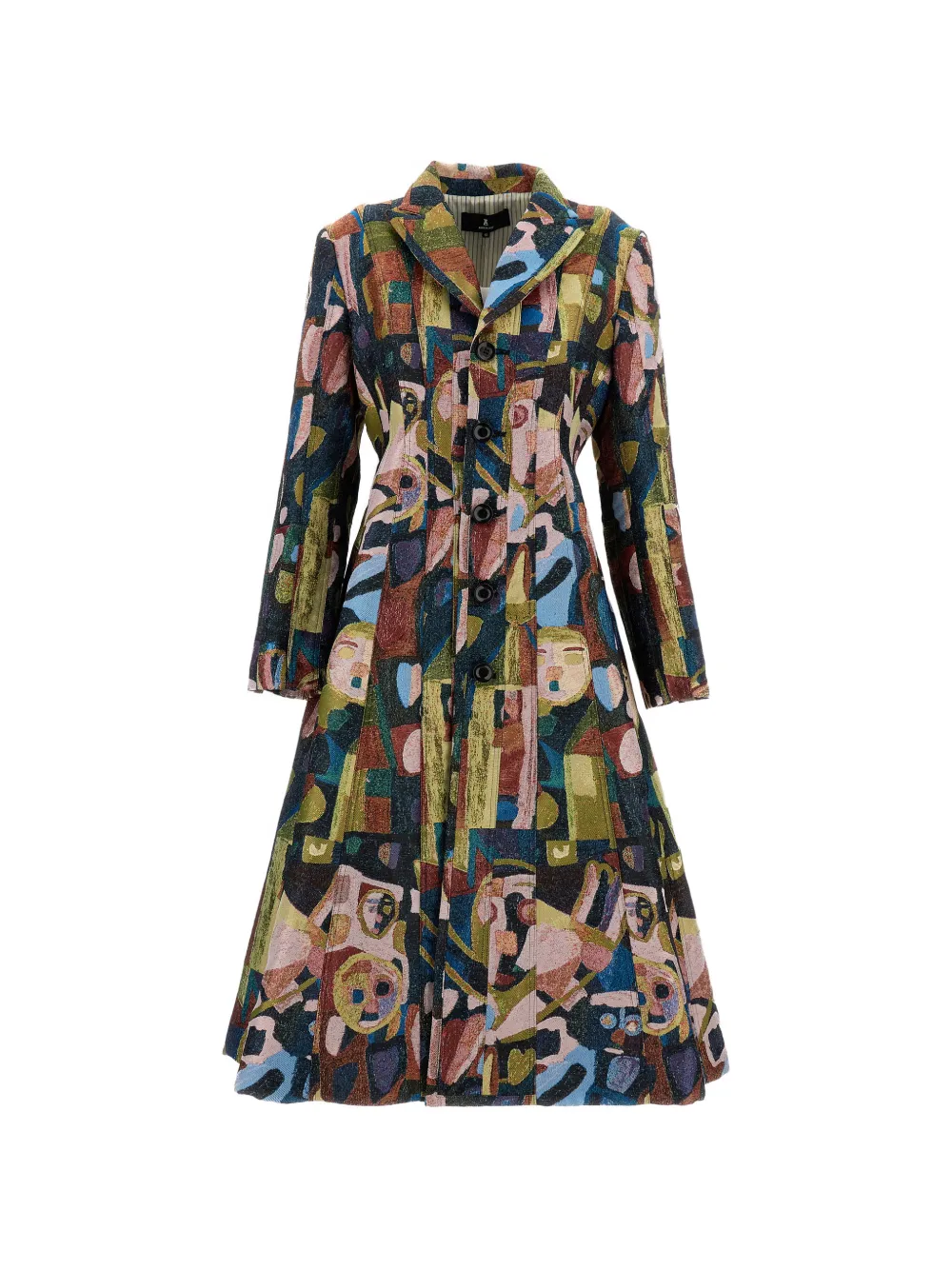 Anrealage multicolour coat - Nero