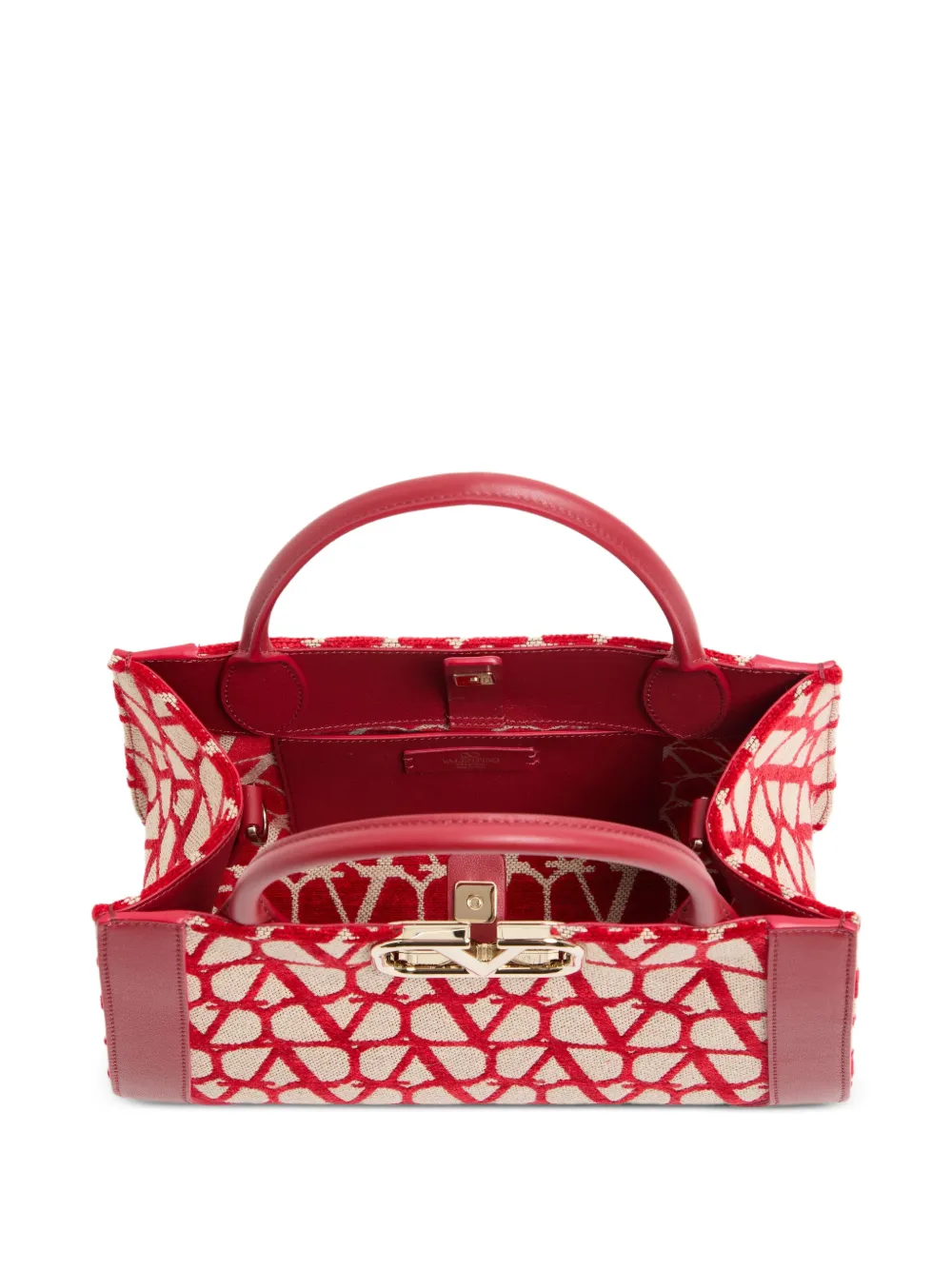 Valentino Garavani Handtas met VLogo Rood