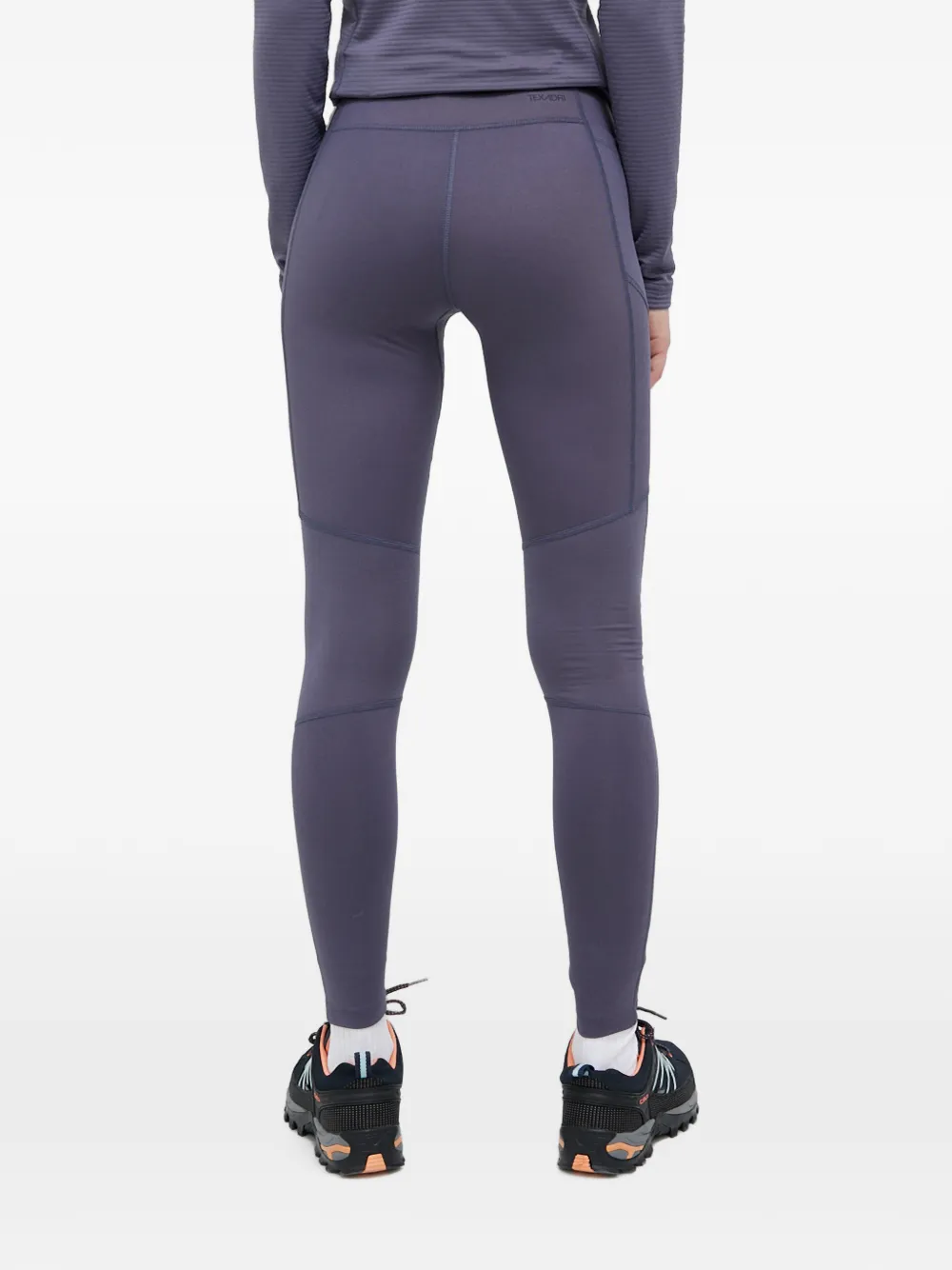 JACK WOLFSKIN Legging met vlakken Paars