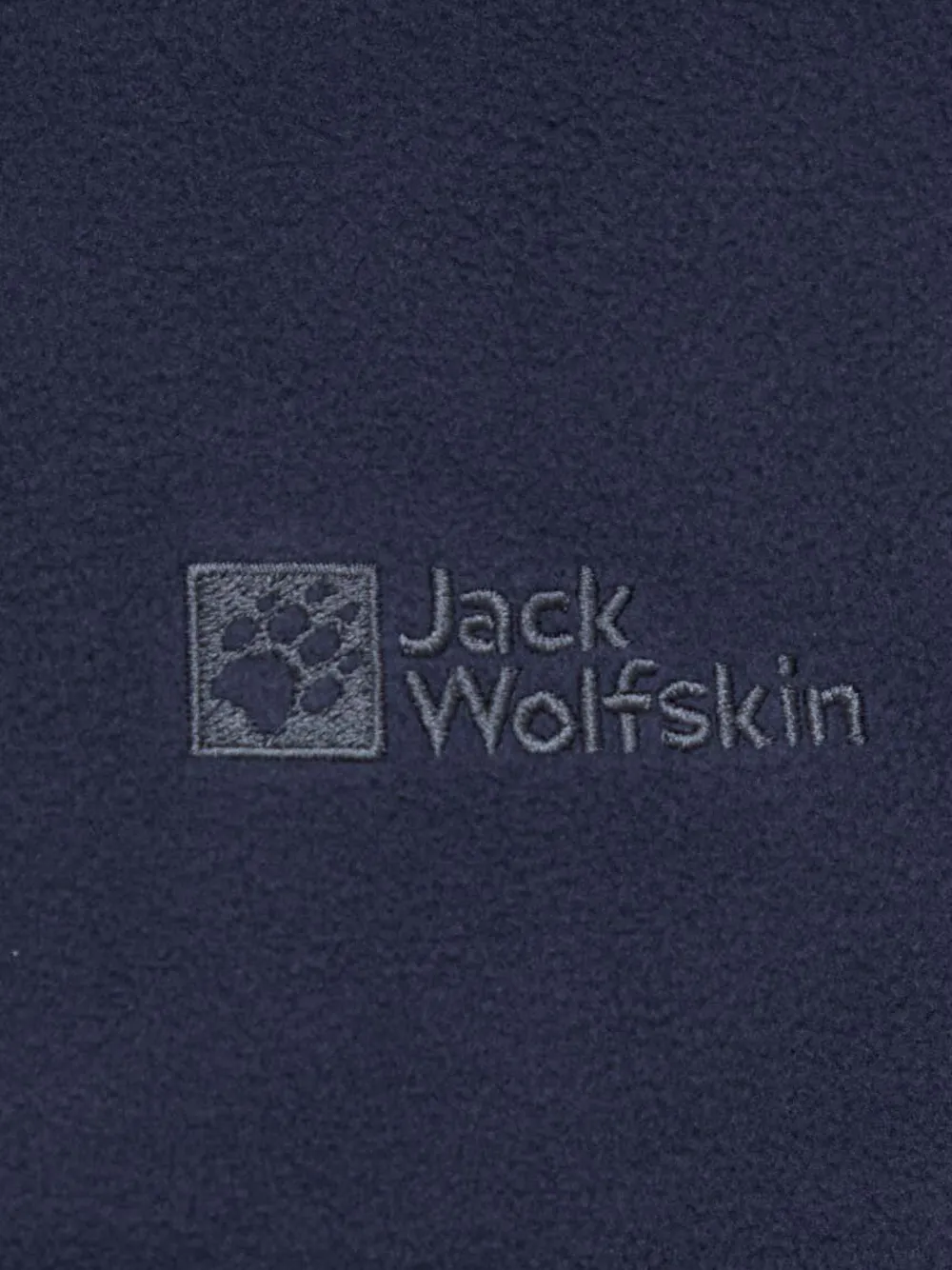 JACK WOLFSKIN zip-neck sweatshirt Blauw