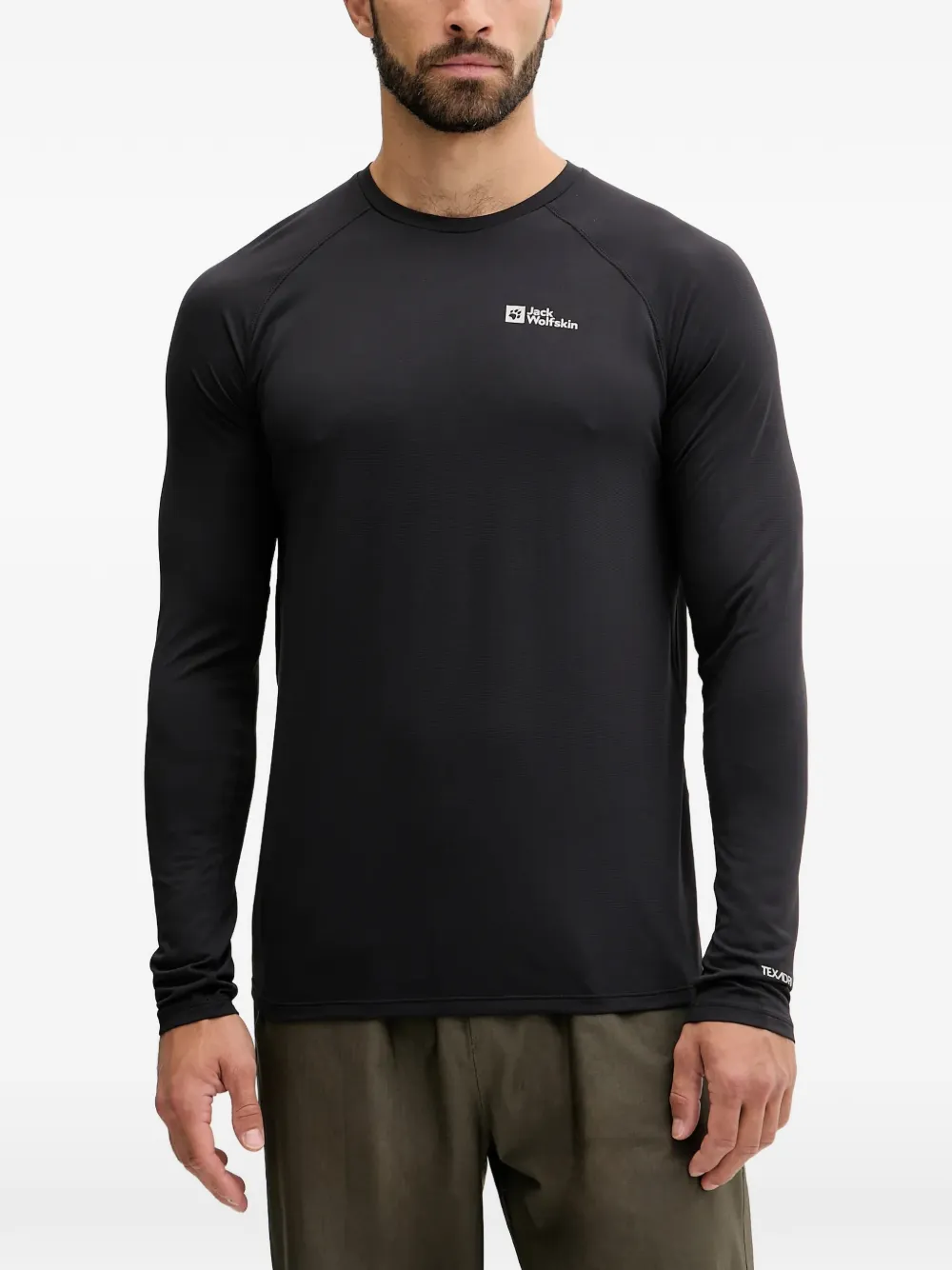 JACK WOLFSKIN Prelight Swift long sleeve T-shirt - Nero