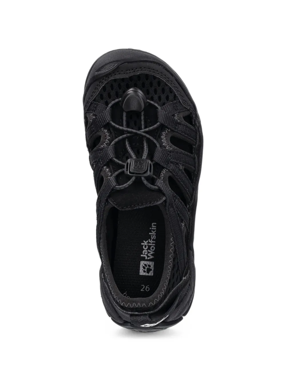 JACK WOLFSKIN Sandalen met bandjes Zwart