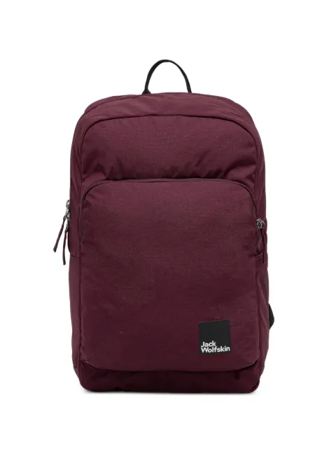 JACK WOLFSKIN mochila Terraview con parche del logo y cremallera
