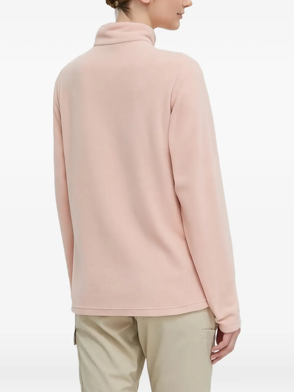 JACK WOLFSKIN Taunus Fz fleece sweater met rits Roze
