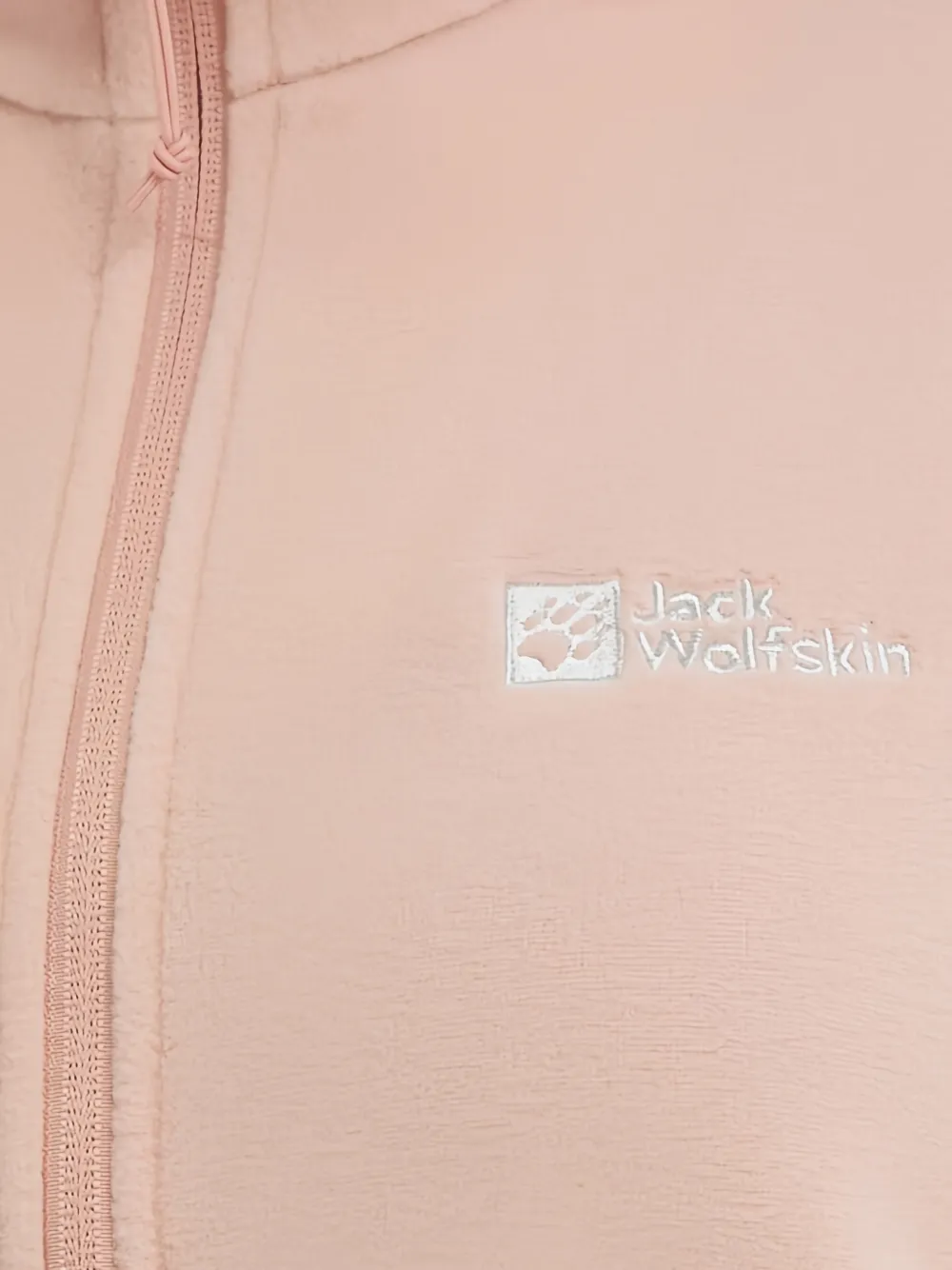 JACK WOLFSKIN Taunus Fz fleece sweater met rits Roze