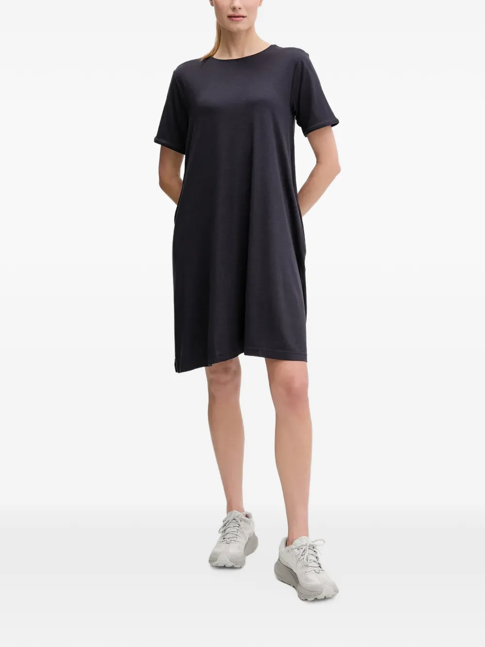 JACK WOLFSKIN Travel mini-jurk met korte mouwen Blauw