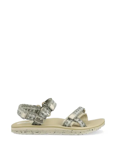 JACK WOLFSKIN patterned strap sandals
