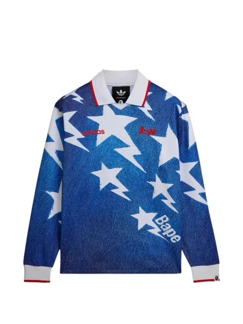 adidas x BAPE LSL Star jersey