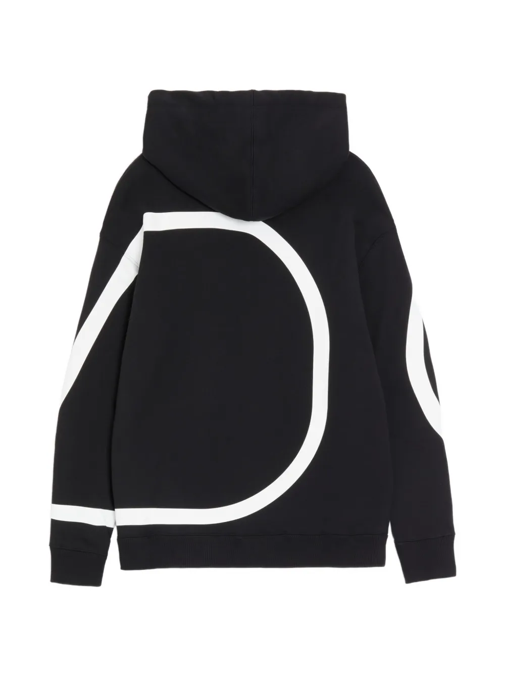 Valentino Garavani Katoenen sweater met VLogo Signature-print Zwart